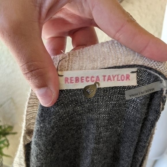 Rebecca Taylor cashmere wool blend crewneck‎ - Picture 5 of 6